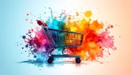 Cart with paint style