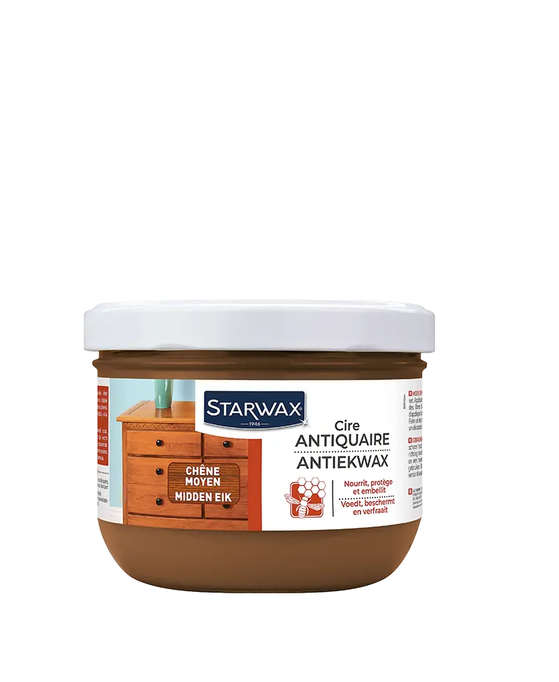 Starwax Cire antiquaire pate chêne moyen 375ml 