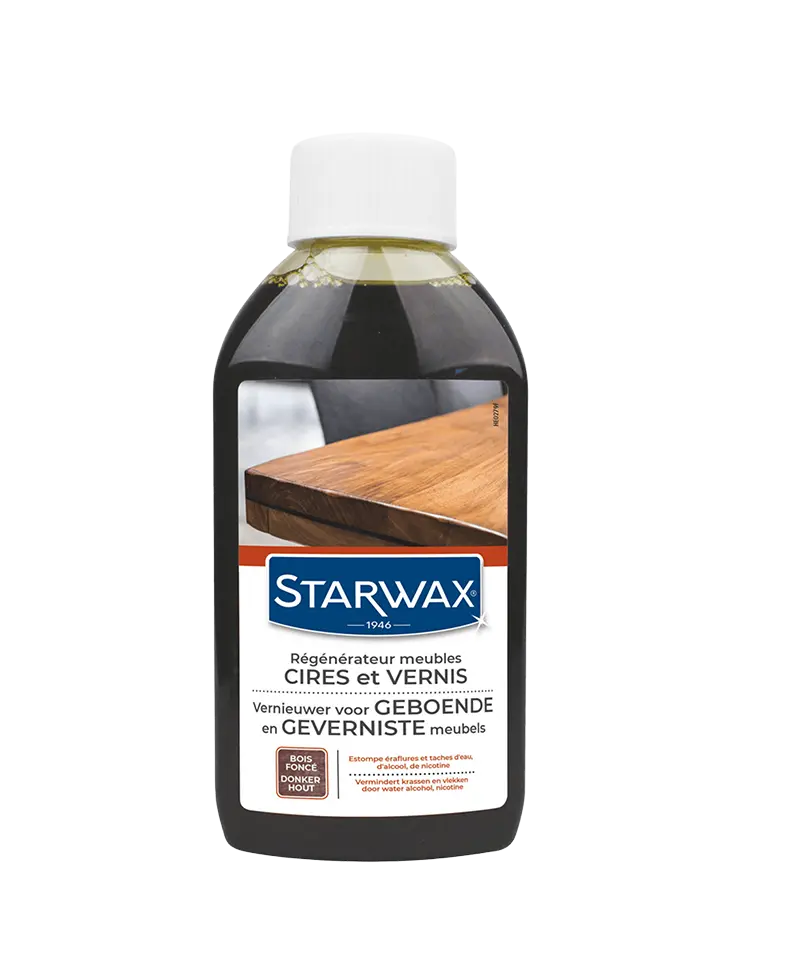 Starwax Régénérateur meubles bois foncé 200 ml