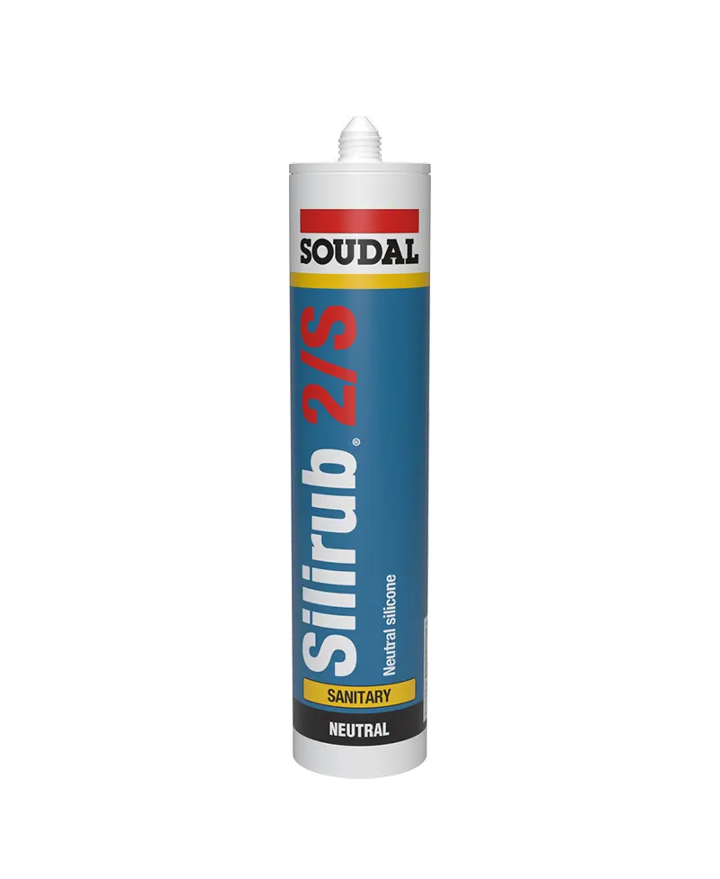 [00517] Soudal Silirub 2S blanc 300ml