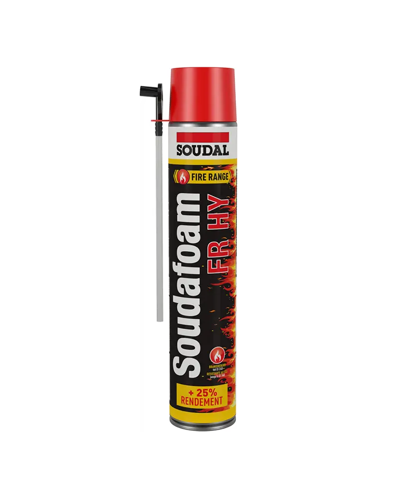 Soudal Soudafoam FR HY-Manueel rouge 750ml