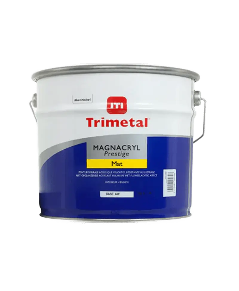 [18026] Trimetal Magnacryl Prestige Blanc Mat 10 L