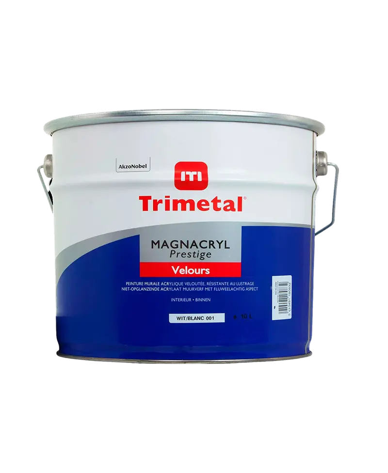 [18083] Trimetal Magnacryl Prestige Blanc Velours 10 L