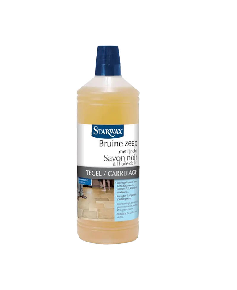 Starwax Savon noir a l huile de lin 1 L