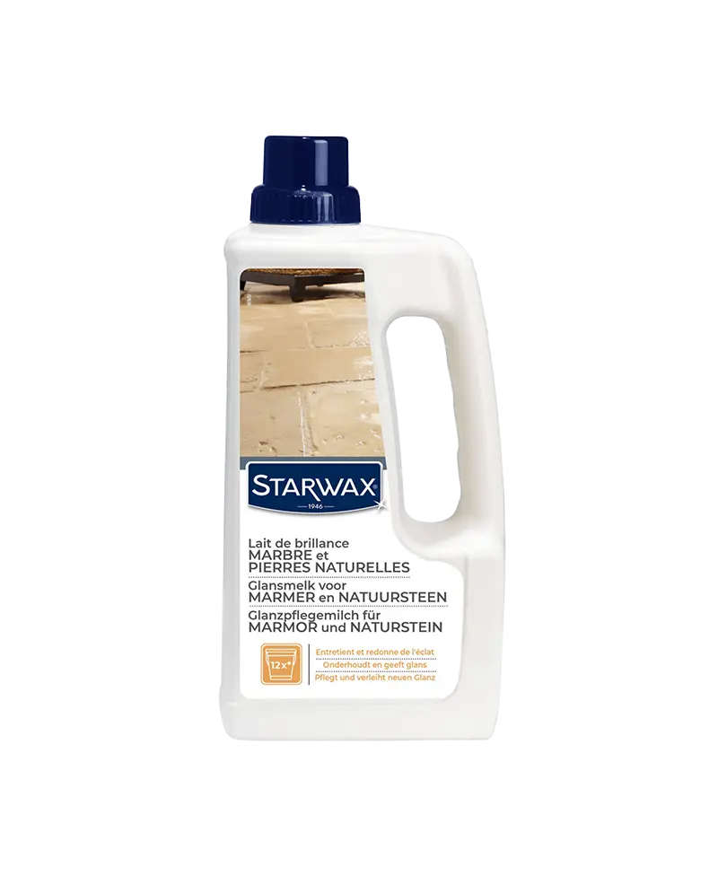 Starwax Lait brillance marbre & pierres naturelles 1 L