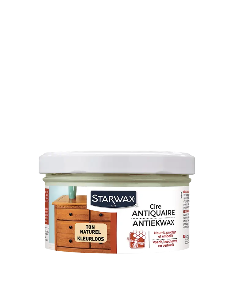 Starwax Cire antiquaire pate ton naturel 375ml 