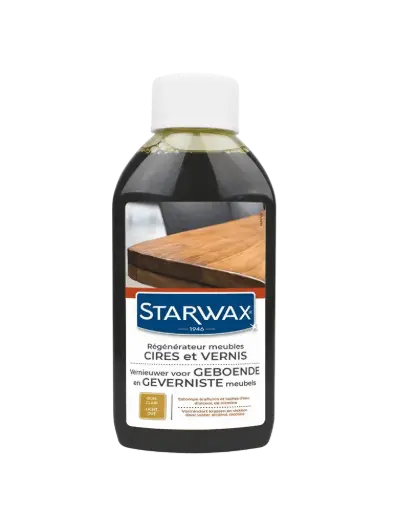 [40230] Starwax Régénérateur meubles bois clair 200ml