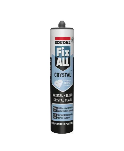 [04257] Soudal Fix All Crystal 290ml