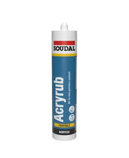 [407459] Soudal Acryrub Blanc 310ml