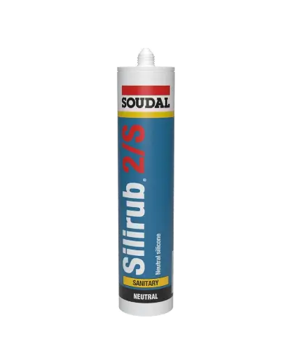 [01330] Soudal Silirub 2S gris 300ml