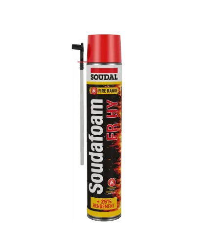 [16096] Soudal Soudafoam FR HY-Manueel rouge 750ml