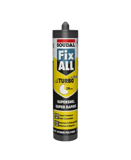 [10202] Soudal Fix All Turbo blanc 290ml