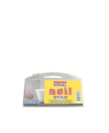 [16936] Soudal Set de 4 raclettes