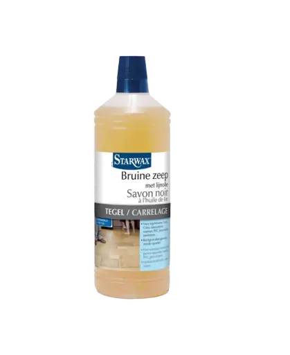 [SSNHL1] Starwax Savon noir a l huile de lin 1 L