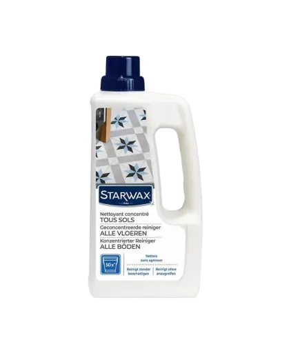 [40800] Starwax Nettoyant usages fréquents sols carrelés 1 L
