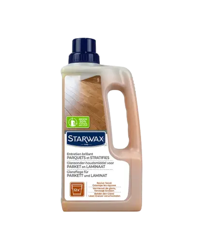 [40228] Starwax Entretien raviveur parquets vitrifies et stratifies 1L