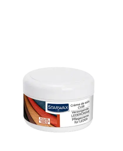 [40030] Starwax Crème de soin incolore pour cuir 150 ml
