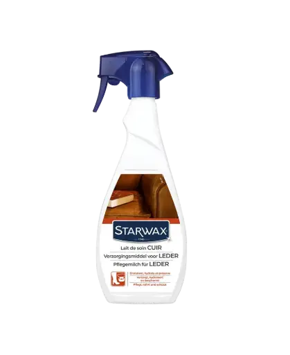 [40287] Starwax Lait de soin cuir pulv 500 ml